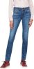 G-Star G star Raw Midge mid straight wmn Straight fit Denim G star, Blauw, Dames online kopen