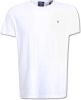 Gant T shirt ORIGINAL T SHIRT CREW klein contrast logoborduursel online kopen