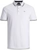 Jack en Jones:JACKenJONES Essentials Jjepaulos Polo SS Noos Light Grey Melange/SLIM FIT ME | Freewear Grijs online kopen