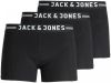 Jack & jones ! Jongens 3 Pack Boxer -- Zwart Katoen/elasthan online kopen