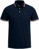 Jack en Jones:JACKenJONES Essentials Jjepaulos Polo SS Noos Light Grey Melange/SLIM FIT ME | Freewear Grijs online kopen