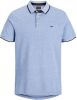 Jack en Jones:JACKenJONES Essentials Jjepaulos Polo SS Noos Light Grey Melange/SLIM FIT ME | Freewear Grijs online kopen