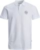 Jack & jones Polo Shirt 12205025 , Wit, Heren online kopen