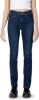 Levi's Pantalon Vaquero 724 High Rise Straight , Blauw, Dames online kopen