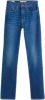 Levi's Pantalon Vaquero 724 High Rise Straight , Blauw, Dames online kopen