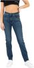 Levi's Pantalon Vaquero 724 High Rise Straight , Blauw, Dames online kopen