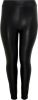 ONLY CARMAKOMA high waist coated legging CARROOL zwart online kopen