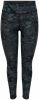 Only Onpjabba hw aop train tights dark shadow/w. black online kopen