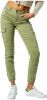 Only Onlmissouri Reg Ank Life Cargo broek , Groen, Dames online kopen