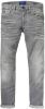 Scotch & Soda Ralston stone and sand cement melange Skinny & Slim fit Grijs , Grijs, Heren online kopen