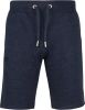 Superdry gemêleerde regular fit sweatshort vintage navy marl online kopen