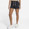 Nike gemêleerde regular fit sweatshort zwart melange online kopen