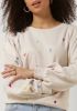 Fabienne Chapot Lin sweater met pofmouw en borduring online kopen
