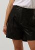 My Essential Wardrobe Zwarte Shorts 12 The Leather Shorts online kopen
