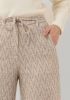 Vanilia High waist wide fit pantalon met ingebreid patroon en lurex online kopen