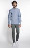 Scotch & Soda Washed chambray shirt regular fit Lange mouw Blauw online kopen