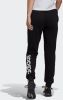 Adidas Essentials French Terry Logo Broek Black/White Dames online kopen