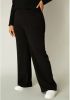 Base Level Curvy by Yesta wide leg broek Arah zwart online kopen