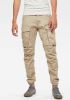 G-Star G Star RAW Rovic zip 3d regular fit cargobroek met biologisch katoen 239 dune online kopen