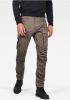 G-Star G Star RAW Rovic zip 3d regular fit cargobroek met biologisch katoen 1260gs grey online kopen