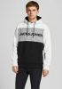 Jack & Jones Hoodie JJELOGO LOGO LOGO BLOCKIN LOGO BLOCKIN SWEAT HOOD online kopen