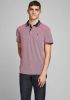 Jack en Jones:JACKenJONES Essentials Jjepaulos Polo SS Noos Light Grey Melange/SLIM FIT ME | Freewear Grijs online kopen