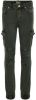 Only ! Meisjes Lange Broek -- Donkergroen Katoen/elasthan online kopen