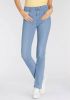 Levi's Pantalon Vaquero 724 High Rise Straight , Blauw, Dames online kopen