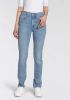 Levi's Pantalon Vaquero 724 High Rise Straight , Blauw, Dames online kopen