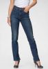 Levi's Pantalon Vaquero 724 High Rise Straight , Blauw, Dames online kopen