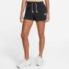 Nike gemêleerde regular fit sweatshort zwart melange online kopen