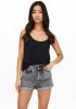 Only Cuba paperbag dnm shorts noos grey denim online kopen