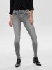 Only Onlblush MID SK ANK RAW JNS Rea0918: Grey denim | Freewear Grijs online kopen