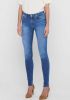 Only Onlblush Life Mid Skinny Bukse , Blauw, Dames online kopen