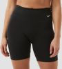 Nike One Bikeshorts met halfhoge taille voor dames(18 cm) Zwart online kopen