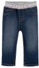 Levi's Babybroek van denim met elastische tailleband en logoprint online kopen