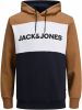 Jack & Jones Hoodie JJELOGO LOGO LOGO BLOCKIN LOGO BLOCKIN SWEAT HOOD online kopen