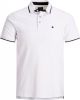 Jack en Jones:JACKenJONES Essentials Jjepaulos Polo SS Noos Light Grey Melange/SLIM FIT ME | Freewear Grijs online kopen
