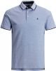 Jack en Jones:JACKenJONES Essentials Jjepaulos Polo SS Noos Light Grey Melange/SLIM FIT ME | Freewear Grijs online kopen