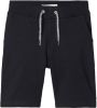 NAME IT KIDS slim fit sweatshort Honk met biologisch katoen zwart online kopen