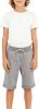 NAME IT KIDS regular fit sweatshort NKMVERMO grijs melange online kopen