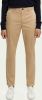 Scotch and Soda Broeken Essentials Stuart regular slim fit organic cotton Beige online kopen