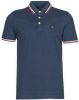 Jack en Jones:JACKenJONES Essentials Jjepaulos Polo SS Noos Light Grey Melange/SLIM FIT ME | Freewear Grijs online kopen