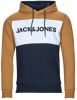 Jack & Jones Hoodie JJELOGO LOGO LOGO BLOCKIN LOGO BLOCKIN SWEAT HOOD online kopen
