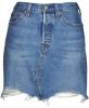 Levi's ® Jeansrok High Rise Iconic Skirt Jeansrok met franje en hoge taille online kopen