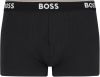 Boss Boxershort Trunk 3P met in kleur bijpassende weefband(3 stuks ) online kopen