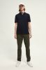 Scotch and Soda Broeken Essentials Stuart regular slim fit organic cotton Groen online kopen