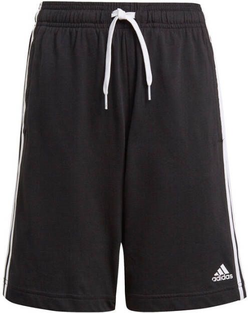 Adidas Shorts 3 Stripes Essentials Zwart/Wit Kinderen online kopen