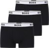 Boss Boxershort Trunk 3P met in kleur bijpassende weefband(3 stuks ) online kopen