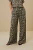 By-bar by bar Mara Ikat high waist wide fit pantalon met grafische print online kopen